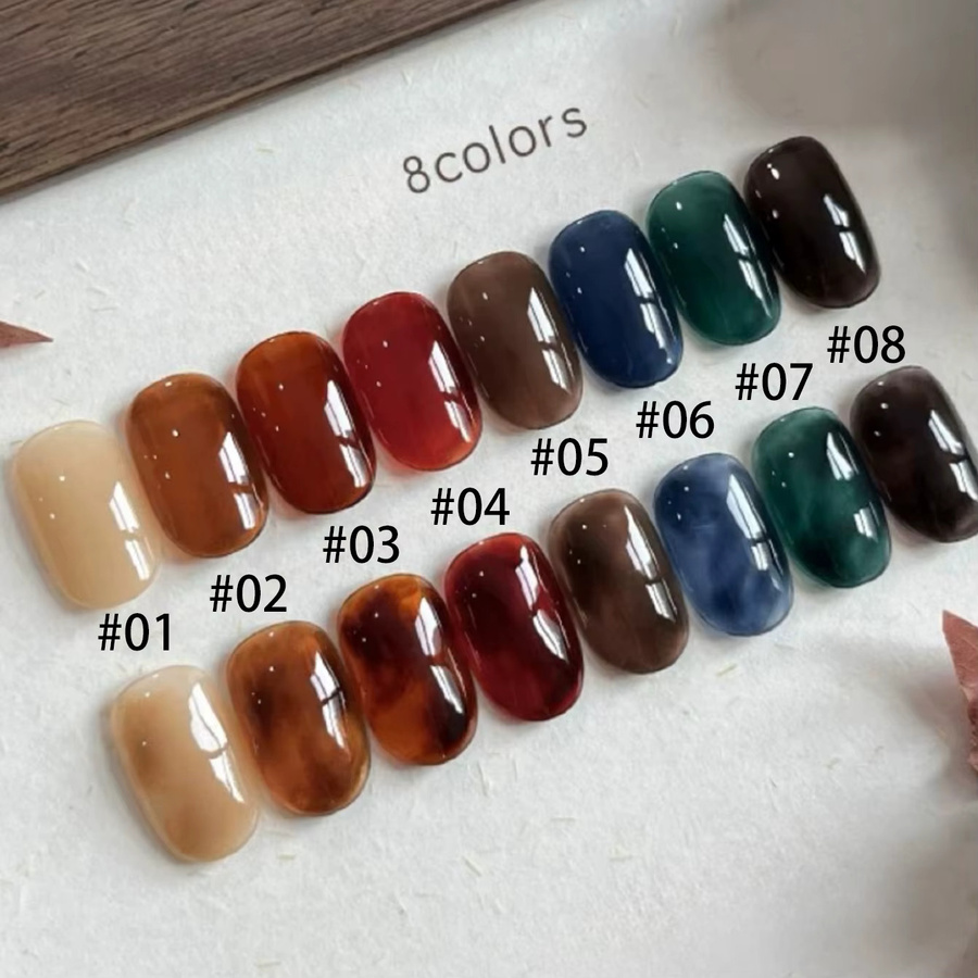 MIANEL NAIL Cub Ink Dye Jelly Gel Nagellack, Glänzend, 10 ml - Bild 2