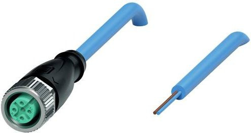 Pepperl+Fuchs Sensor-Aktor-Steckverbinder 240769-100002, konfektioniert, 2-polig, blau, Länge: 20 m - Bild 1