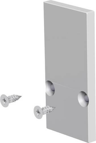 EVN APWB EAP Profil-Endkappe aus Aluminium in Silber, Maße: L 18,50 mm x B 3 mm - Bild 1
