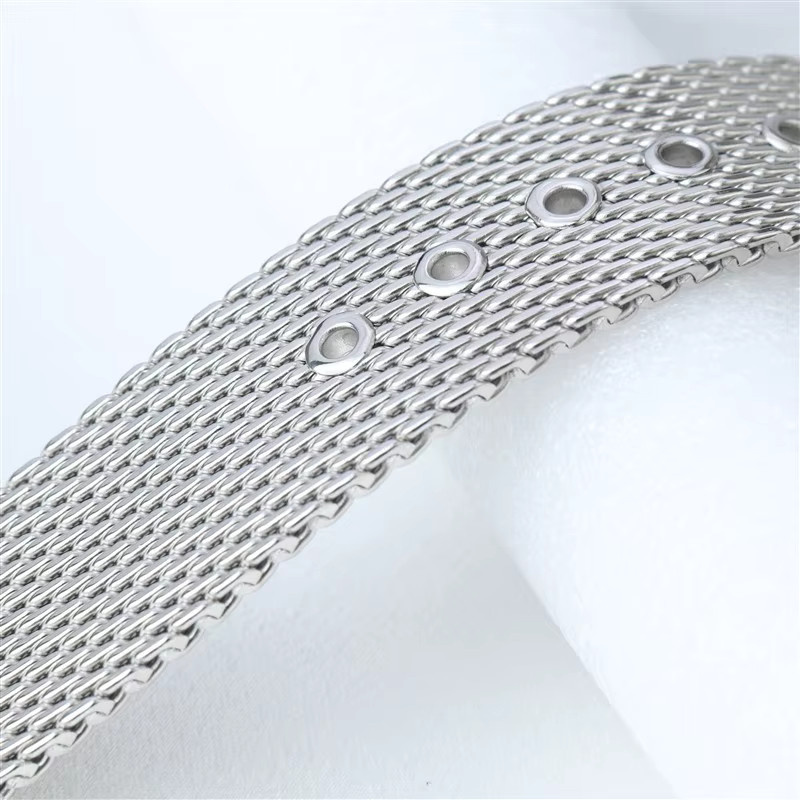 LIAVNAS Uhrenarmband Edelstahl, Milanaise, Herren - Bild 3