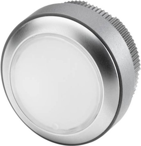 Siemens SPS-Leuchtdrucktaster 6AV7674-1MG00-0AA0 in Weiß und Silber aus Kunststoff - Bild 1
