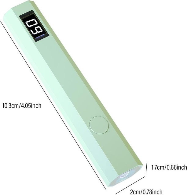 Happypilot UV-LED-Nagellampe, Grün, Unisex - Bild 1