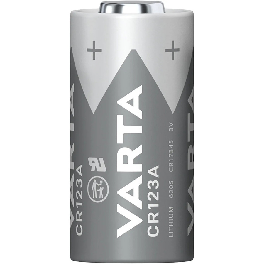Varta Lithium CR123A Fotobatterie 3V 1430 mAh Silber - Bild 5