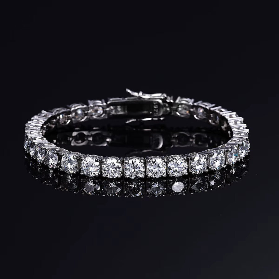 SEMNI Tennisarmband, 925 Silber, Diamant, Zirkonia - Bild 2