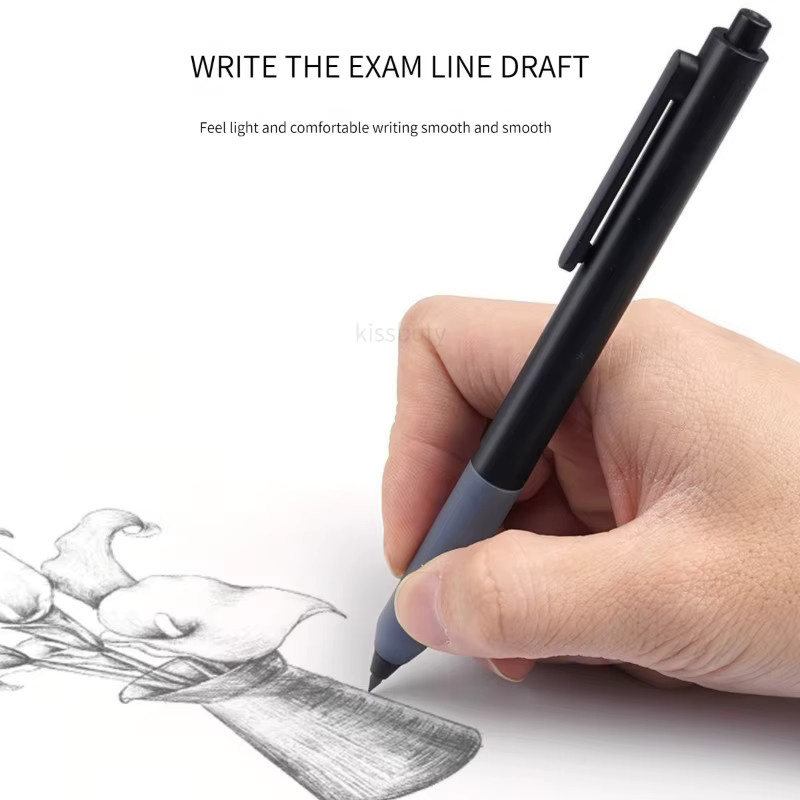 Kissbuty Unbegrenzter mechanischer Bleistift in Schwarz für Schule und Kunst - Bild 4