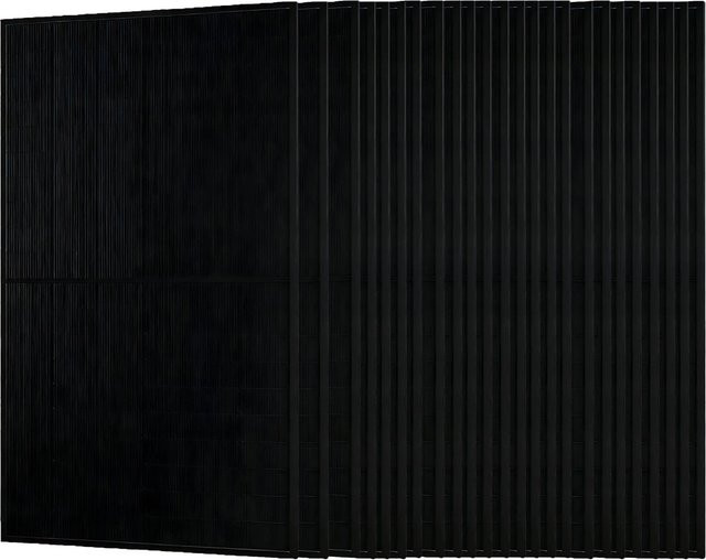 JA Solar 500W Bifazial Glas-Glas Monokristallines Solarmodul Full Black JAM60D41 LB Set mit 24 Stück - Bild 1