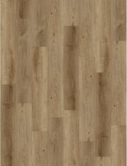 Decoflooring Click-Vinylboden Eiche Nizza in Braun mit integrierter Trittschalldämmung und Holzoptik - Bild 1