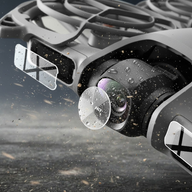 DJI Neo 2 Zubehör Set: HD Gehärtetes Glas als Objektivschutzfolie und Kamerasensor-Bildschirmschutz in Transparent - Bild 1