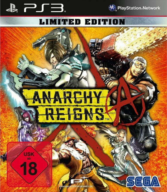 Anarchy Reigns Limited Edition Action Beat em up von PlatinumGames in Multicolour - Bild 1