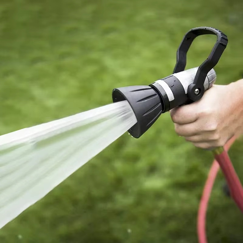 Einstellbare Hochdruck-Rotations-Wasserspritzpistole in Schwarz mit variabler Durchflussregelung für Garten und Auto - Bild 5