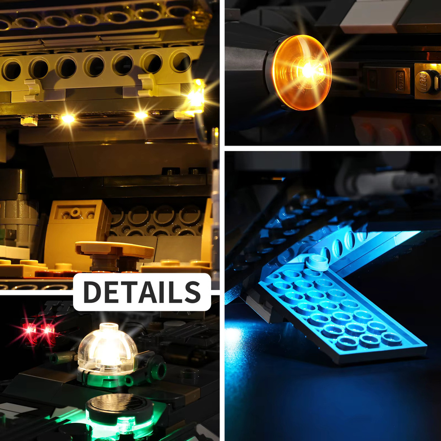 LEGO The Onyx Cinder 75374, LED-Beleuchtungsset, Modell-Beleuchtungsset - Bild 4