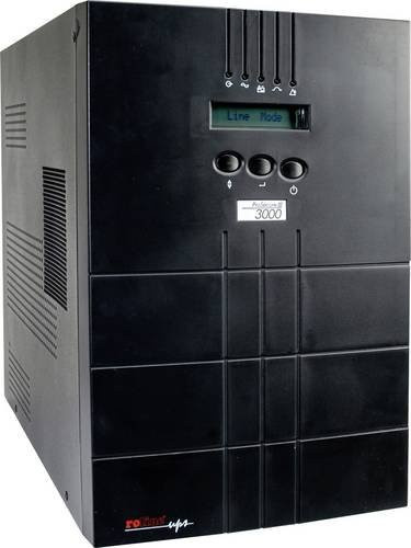 Roline ProSecure III 2000 Online USV 2000 VA in Schwarz mit USB-C und Ethernet/LAN Anschluss - Bild 1