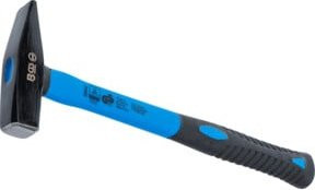 BGS Schlosserhammer mit Fiberglasstiel aus geschmiedetem Stahl, 300 g - Bild 1