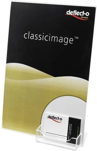 Deflecto Prospekthalter DIN A4 transparent B/H/T: 22,0 x 30,5 x 9,5 cm - Bild 1