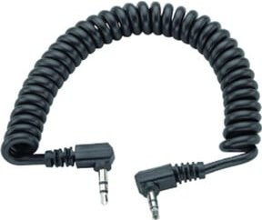 Stahlwille Spiralkabel Schwarz mit 3,5 mm Jack, maximale Länge: 500 mm - Bild 1