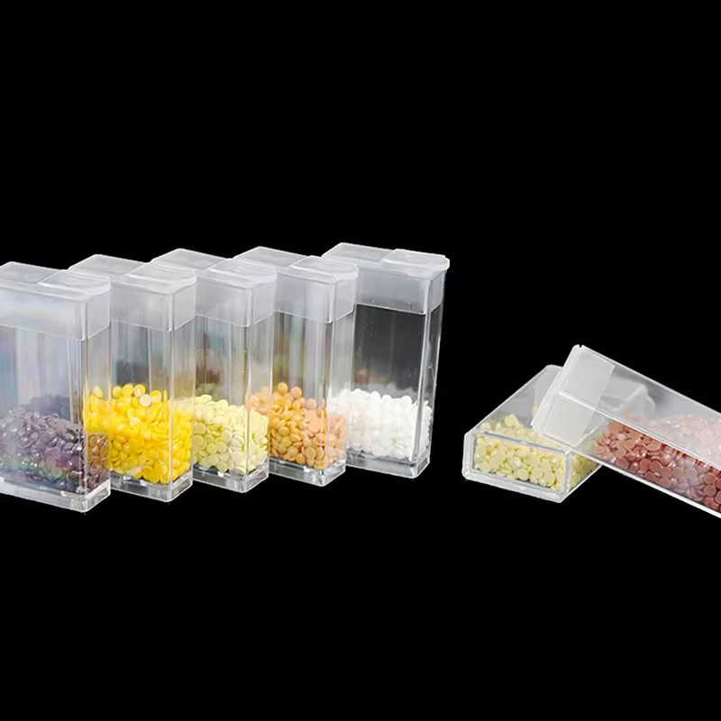 Aufbewahrungsbox für Diamant-Stickerei aus transparentem Kunststoff, 10 oder 20 Stück Set für Schmucksteine und Mosaik-Zubehör - Bild 2