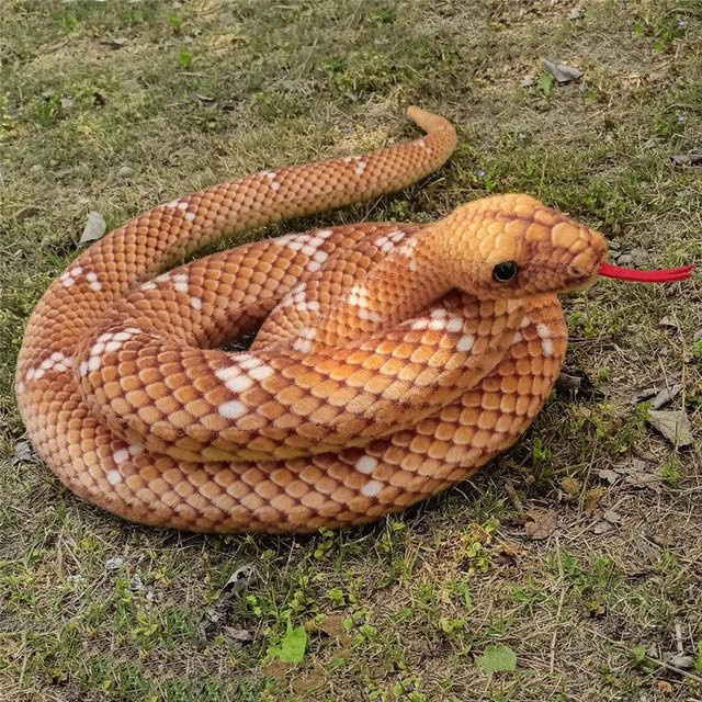 Simulation Schlange Python, Stoff Puppe, Plüsch Spielzeug, ab 14 Jahre - Bild 1