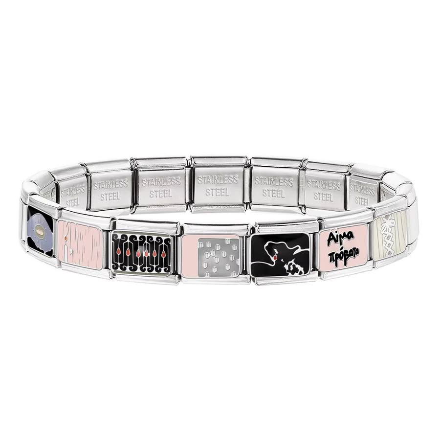 MoBuy Charm Armband, Edelstahl, Bunt, Perle - Bild 2