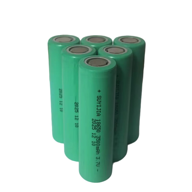 SUYIJIA 18650 Lithium-Akku 3,7 V mit 3500 mAh und USB-Ladegerät in Grün - Bild 2