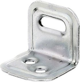 GAH Alberts Verstellwinkel aus Stahl, gelb galvanisch verzinkt, 25 x 25 x 30 x 1,25 mm - Bild 1