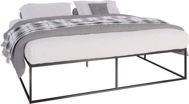 CLP Metallbett Scala mit Lattenrost in Schwarz Matt - Bild 1