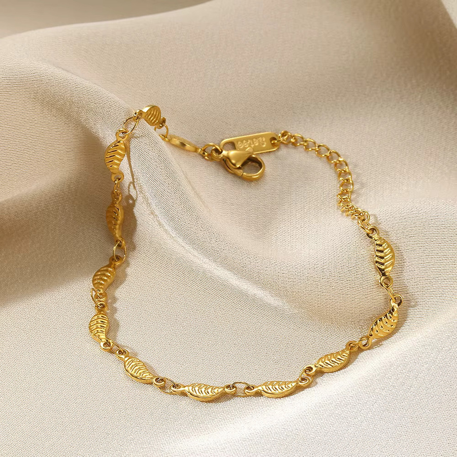 HPTOTMG Manschettenarmband Edelstahl, Gold, Damen, Sterne - Bild 1