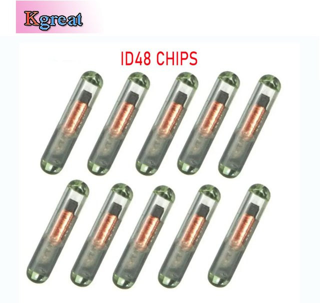 OEM Transponder Chip ID48 TP08 für VW Skoda Seat Audi und Honda in Transparent - Bild 1