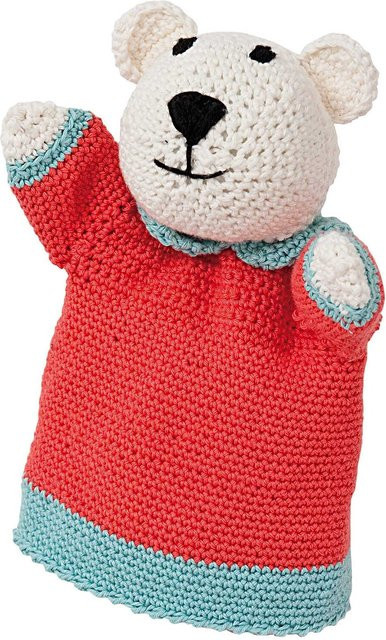Rico Design Häkelset Handpuppe Bär Mary Bunt - Bild 1