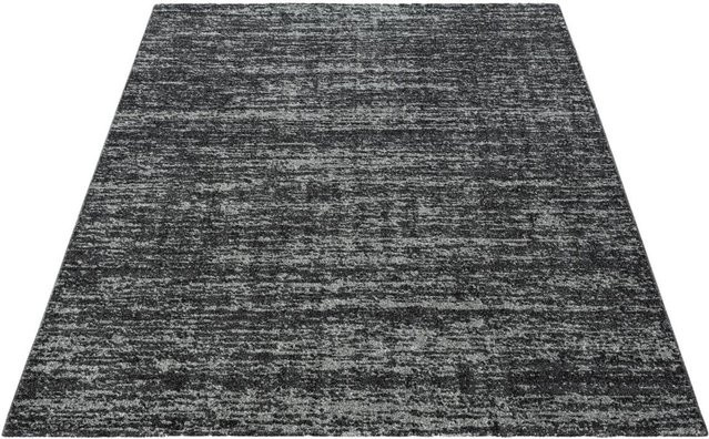 Sanat Kurzflorteppich OSLO in Schwarz mit modernem Design, Breite: 80 cm, Länge: 200 cm - Bild 1