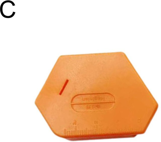 XYNN Magnetische Nahtführung mit Anti-Rutsch-Griff in Orange für die Nähmaschine - Bild 1