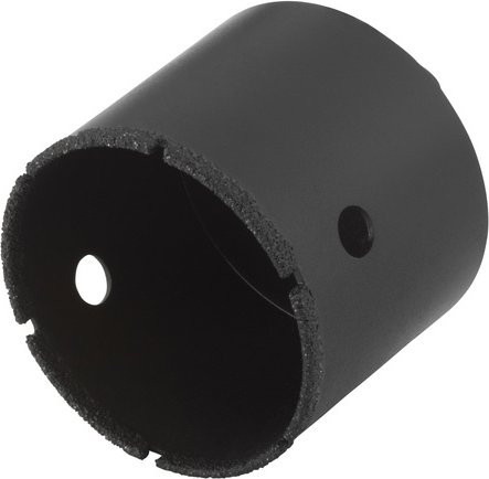 Wolfcraft Lochsäge Ceramic in Schwarz mit Diamant und Stahl, Durchmesser: 60 mm - Bild 1