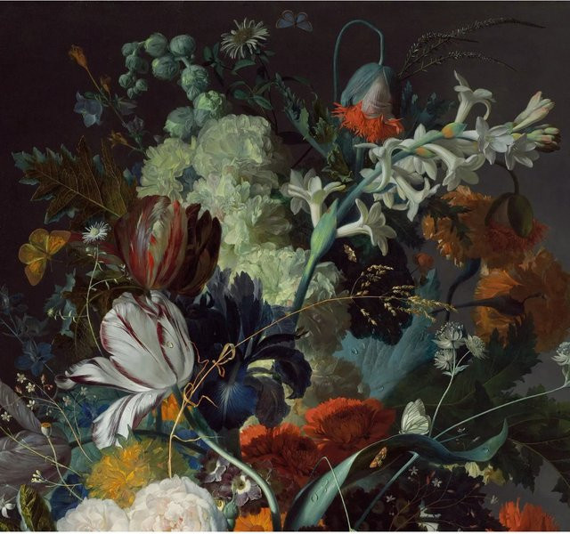 Art for the Home Fototapete Feona Flowers in Mehrfarbig, B: 280 cm, H: 300 cm - Bild 1