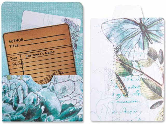 Sizzix Thinlits Die Set Library Pocket von Eileen Hull - Bild 1