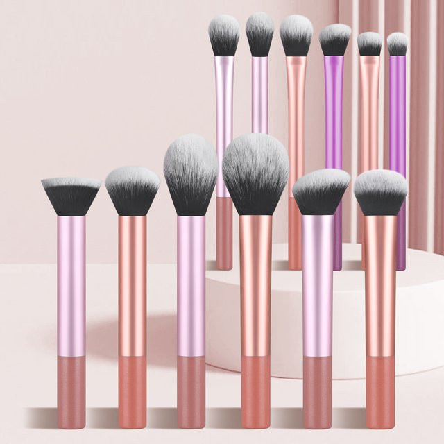 Ronshadow Make-up-Pinsel-Set, 12 Stück, Unisex - Bild 1