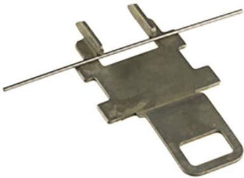 ABB 1SEP407740R0010 DIN-Schienen-Aufklemmsatz für XLP000, 3-polig, Farbe: Silber - Bild 1