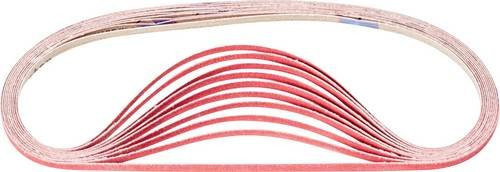 PFERD Schleifband CO-COOL Körnung 120, Farbe Rot, B: 6 mm, L: 610 mm, 100 Stück - Bild 1