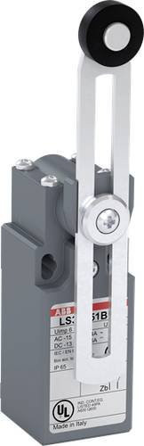 ABB LS33P51B11 Positionsschalter mit Kuppenstößel, 10A, IP65, Grau - Bild 1