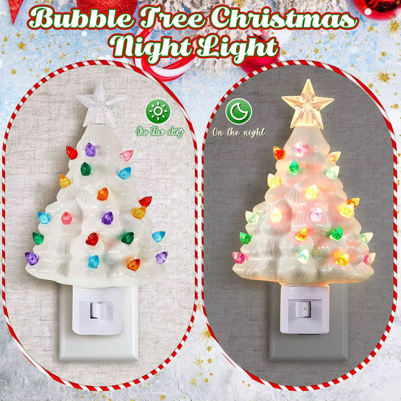 Modernes LED Baum Nachtlicht in Multicolor für dein Schlafzimmer oder als Wanddekoration mit Netzstecker - Bild 3