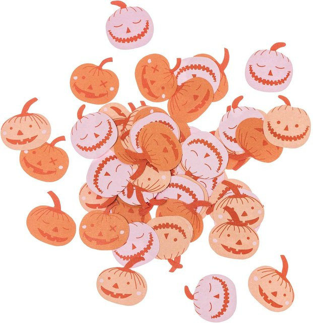 Rico Design Halloween Konfetti Kürbis, Mehrfarbig, 40g - Bild 1