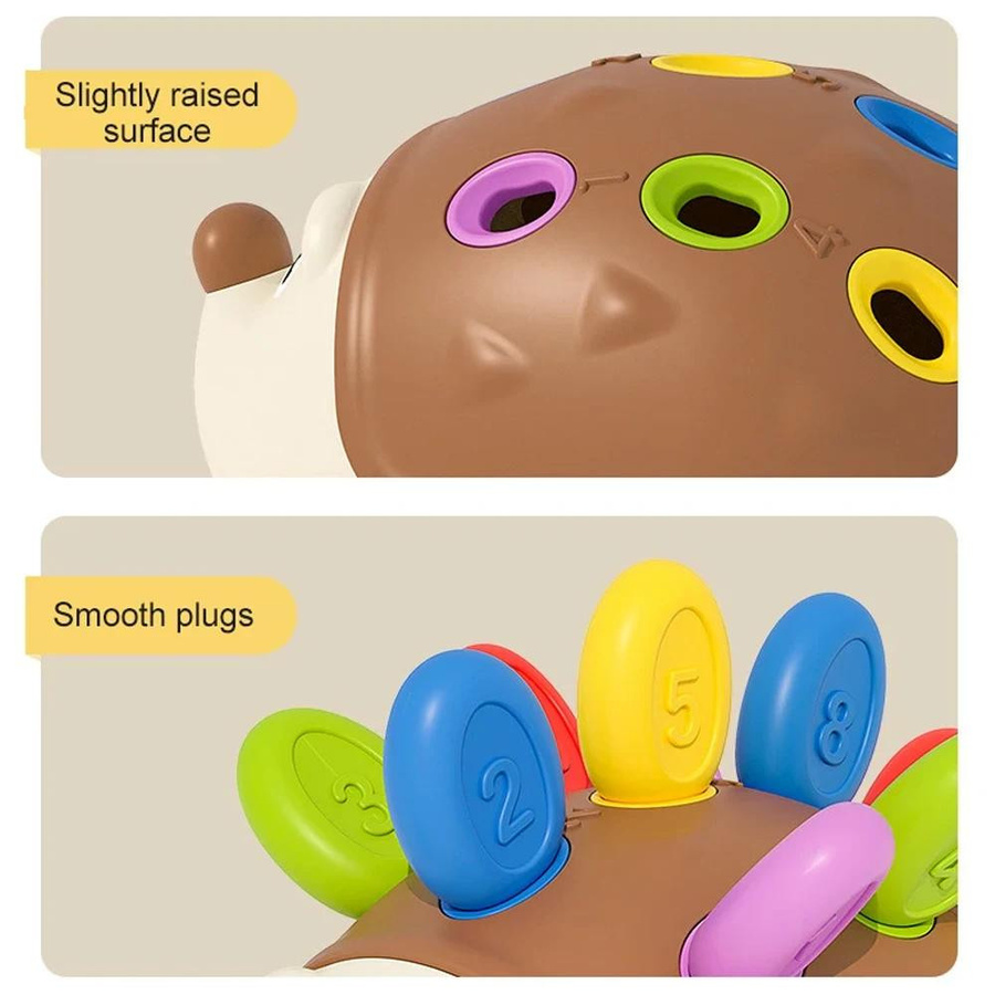 Yiran toy Igel Montessori Lernorientiertes Spielzeug 0-3 Jahre - Bild 3