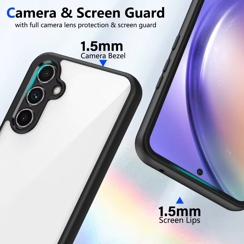 Transparente Anti-Drop Schutzhülle für Samsung Galaxy S26 S25 S24 S23 S22 Ultra FE und weitere Modelle - Bild 3
