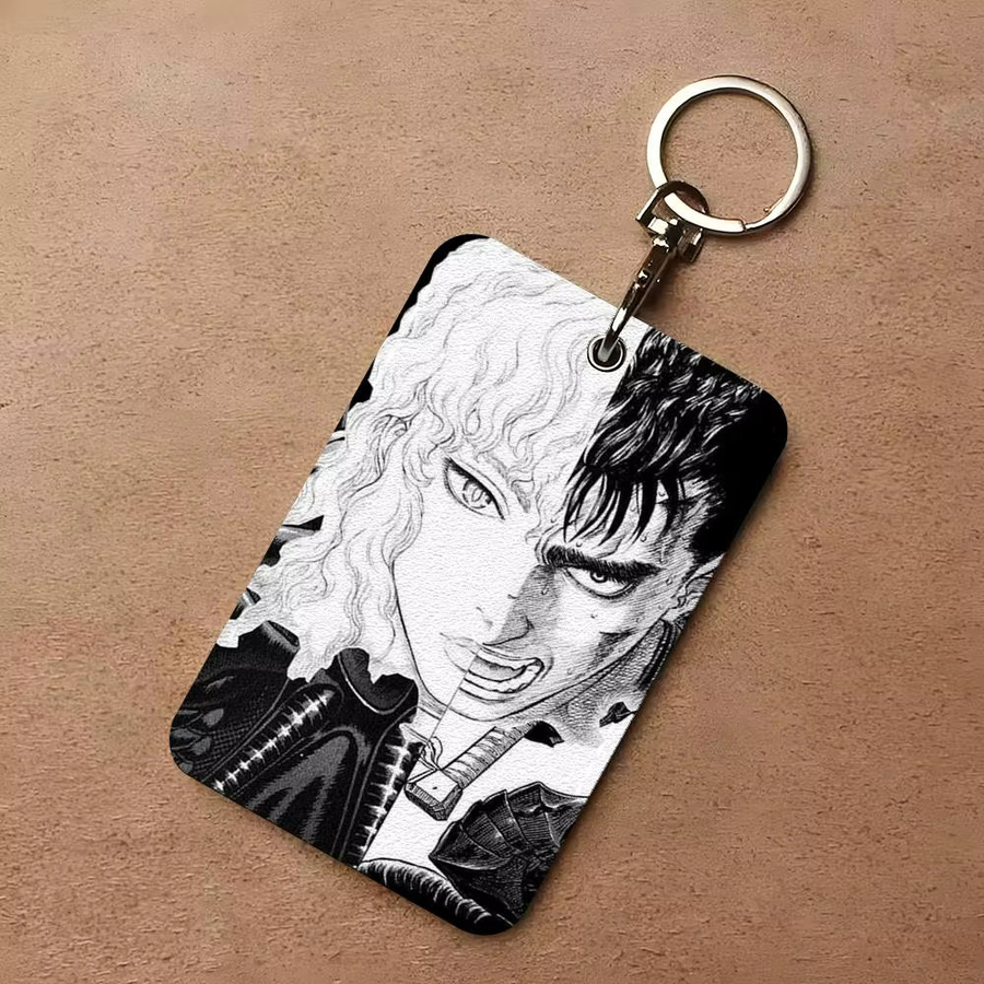 Schlüsselanhänger Anime B-Berserk Guts And Griffith, Leder - Bild 6