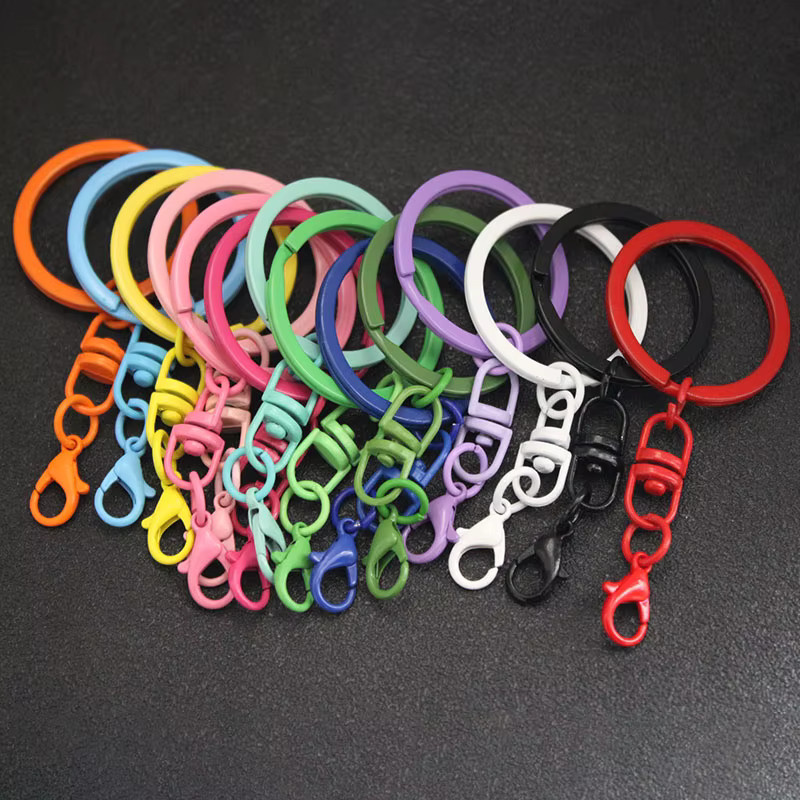 SUMOORL Schlüsselring Metall, Bunt, Unisex - Bild 3