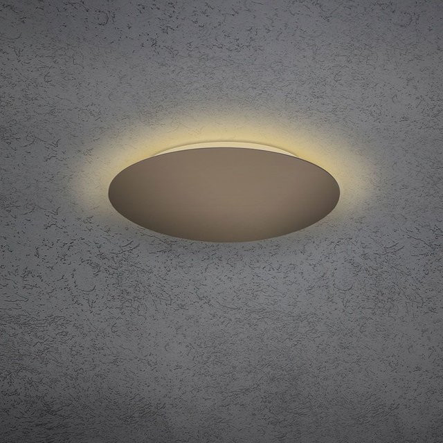 Escale Blade 34 LED-Deckenleuchte in Bronze aus Aluminium mit 2700K Warmweiß - Bild 1