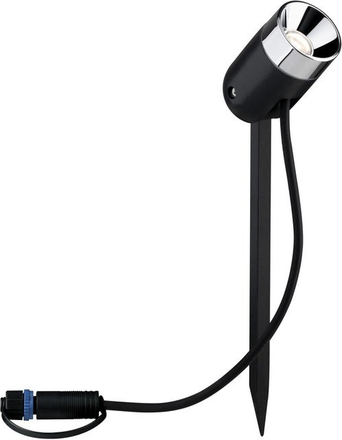 Paulmann Plug & Shine Pike LED-Gartenstrahler Anthrazit IP65 Warmweiß - Bild 1