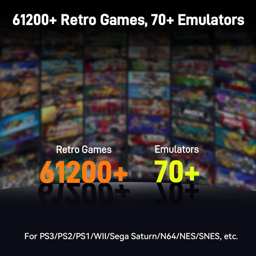 JMachen Retro Gaming Speicherkarte mit über 61200 Spielen für Steam Deck, Win Handheld und PC - Bild 2