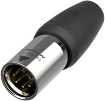 Neutrik NC5MX1-TOP XLR-Steckverbinder Stecker gerade 5-polig in Schwarz - Bild 1