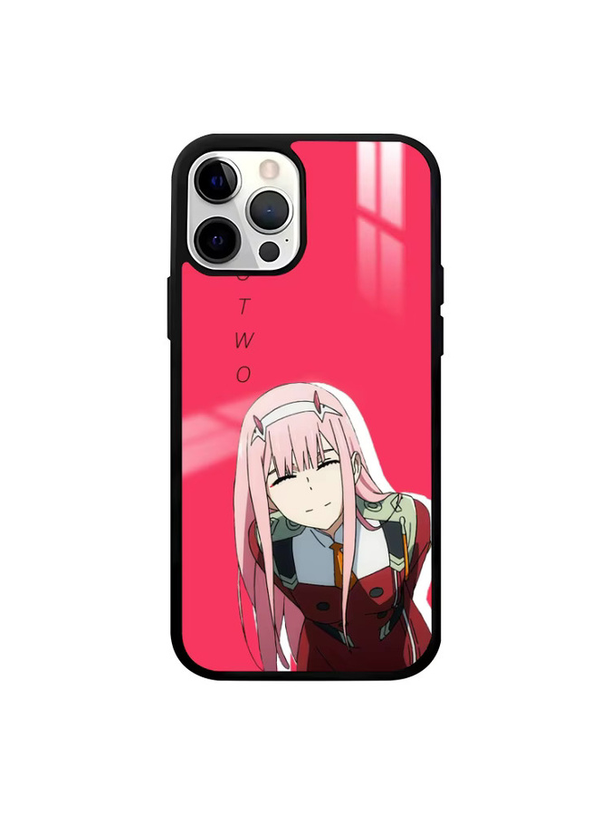 Japan Anime Darling in the Franxx Handyhülle mit MagSafe Spiegel Design für iPhone 16 15 14 13 Pro Max Plus Mini, Mehrfarbig - Bild 4