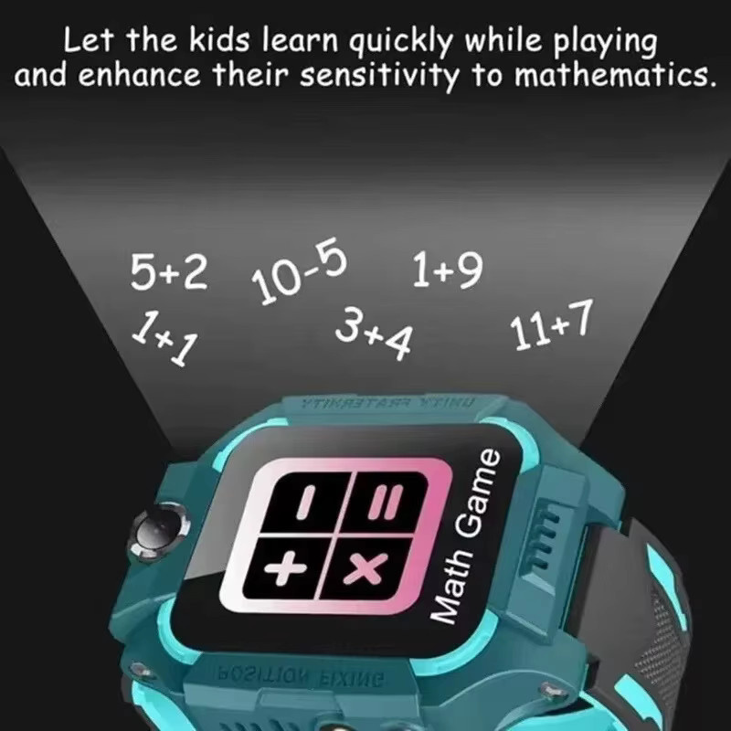 Lenovo Kinder-Smartwatch mit 4G, GPS und Kamera in Schwarz - Bild 5