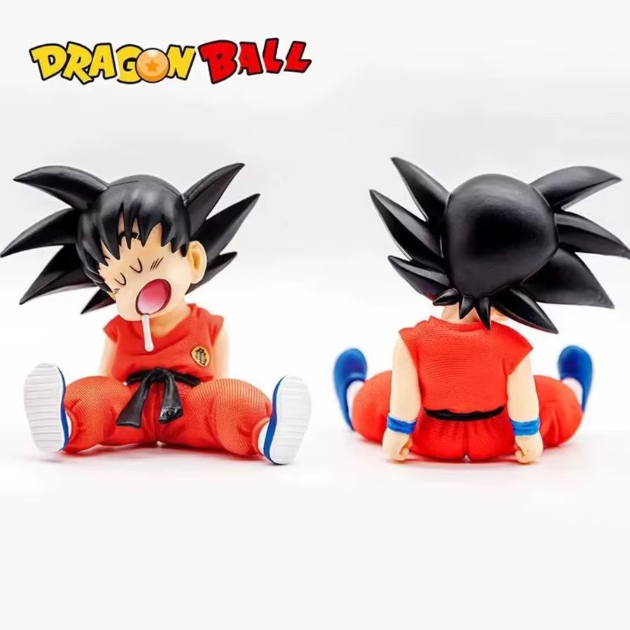 Bandai Dragon Ball Anime Figur Son Goku Super Saiyajin Q Version Modell aus PVC, Höhe: 10 cm - Bild 3